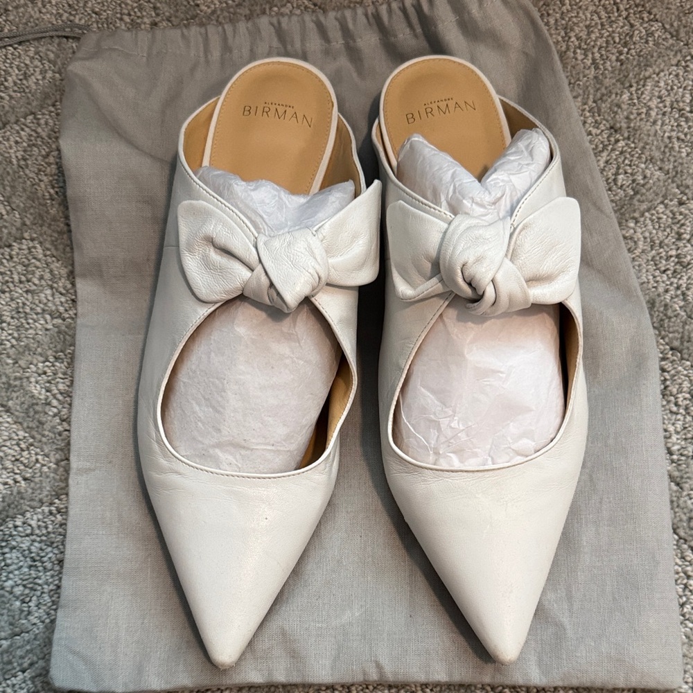 Alexandre Birman Bow Mules